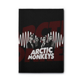 Обложка для автодокументов с принтом Группа Arctic Monkeys в Рязани, натуральная кожа |  размер 19,9*13 см; внутри 4 больших “конверта” для документов и один маленький отдел — туда идеально встанут права | алекс тёрнер | арктик | арктические мартышки | гаражный | группа | дж ейми кук | инди рок | манкис | музыка | мэтт хелдер | ник о мэлли | обезьяна | постпанк ривайвл | психоделический | рок