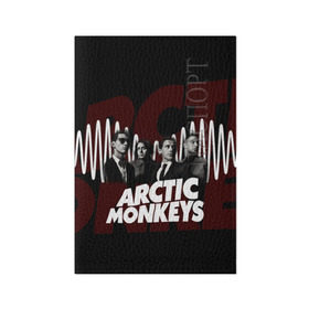 Обложка для паспорта матовая кожа с принтом Группа Arctic Monkeys в Рязани, натуральная матовая кожа | размер 19,3 х 13,7 см; прозрачные пластиковые крепления | алекс тёрнер | арктик | арктические мартышки | гаражный | группа | дж ейми кук | инди рок | манкис | музыка | мэтт хелдер | ник о мэлли | обезьяна | постпанк ривайвл | психоделический | рок