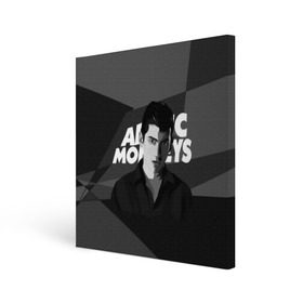 Холст квадратный с принтом Солист Arctic Monkeys в Рязани, 100% ПВХ |  | arc | алекс тёрнер | арктик | арктические мартышки | гаражный | группа | джейми кук | инди рок | манкис | музыка | мэтт хелдер | ник о мэлли | обезьяна | постпанк ривайвл | психоделический | рок