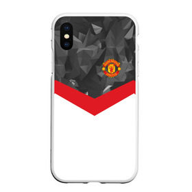 Чехол для iPhone XS Max матовый с принтом Manchester United 2018 #16 в Рязани, Силикон | Область печати: задняя сторона чехла, без боковых панелей | emirates | fc | manchester united | абстракция | геометрия | зож | клуб | линии | манчестер юнайтед | модные | мяч | россии | спорт | спортивные | стиль | тренды | футбол | футбольный клуб | экстрим | эмблема