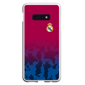 Чехол для Samsung S10E с принтом Real Madrid 2018 Military 2 в Рязани, Силикон | Область печати: задняя сторона чехла, без боковых панелей | emirates | fc | real madrid | клуб | реал мадрид