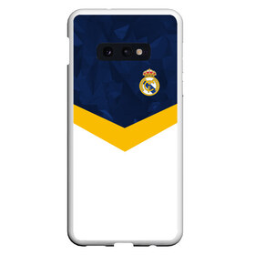 Чехол для Samsung S10E с принтом Real Madrid 2018 New в Рязани, Силикон | Область печати: задняя сторона чехла, без боковых панелей | emirates | fc | real madrid | клуб | мяч | реал мадрид