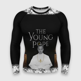 Мужской рашгард 3D с принтом Молодой Папа | The Young Pope в Рязани,  |  | Тематика изображения на принте: the young pope | молодой папа