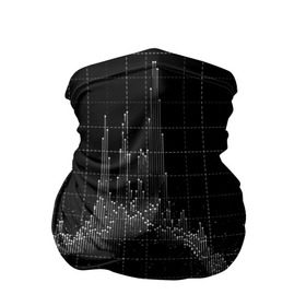 Бандана-труба 3D с принтом diagram в Рязани, 100% полиэстер, ткань с особыми свойствами — Activecool | плотность 150‒180 г/м2; хорошо тянется, но сохраняет форму | technology | график | черный