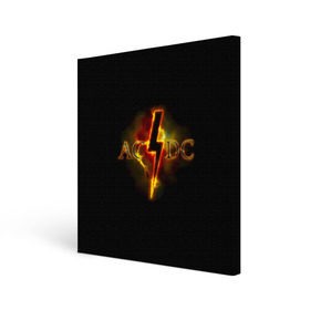 Холст квадратный с принтом AC/DC огонь в Рязани, 100% ПВХ |  | ac dc | acdc | ангус янг | блюз рок | крис слэйд | надпись | рок группа | рок н ролл | стиви янг | хард рок | эксл роуз