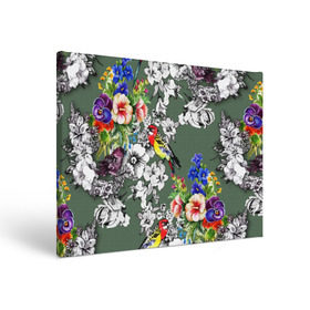Холст прямоугольный с принтом Райский остров в Рязани, 100% ПВХ |  | Тематика изображения на принте: арт | краска | попугаи | попугай | прикольные | рай | тропики | цветные | цветок | цветы