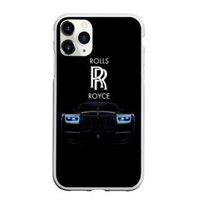 Чехол для iPhone 11 Pro матовый с принтом Rolls Royce phantom в Рязани, Силикон |  | Тематика изображения на принте: luxury | phantom | rich | rolls royce | rr | авто | автомобили | бренд | известные | логотип | машина | надписи | огни | ролс ройс | роскошь | тень | фары | черный