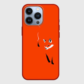 Чехол для iPhone 13 Pro с принтом Лисица в Рязани,  |  | зверь | лис | лиса | лисица | лисонька | рыжая | хищник