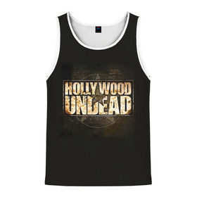 Мужская майка 3D с принтом Hollywood Undead звезда в Рязани, 100% полиэстер | круглая горловина, приталенный силуэт, длина до линии бедра. Пройма и горловина окантованы тонкой бейкой | charlie scene | danny | funny man | hollywood | j dog | johnny 3 tears | undead | альтернативный | андед | голивуд | голливудская | группа | кранккор | метал | нежить | ню | реп | рок | рэп | рэпкор