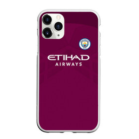 Чехол для iPhone 11 Pro матовый с принтом Манчестер Сити Форма Away 2018 в Рязани, Силикон |  | citi | city | cyty | manchester | siti | sity | англия | болельщик | горожане | гостевая | манчестер | сити | фанат | футбольная форма