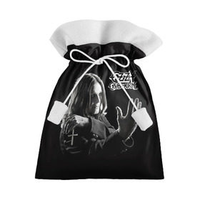 Подарочный 3D мешок с принтом Оззи Осборн в Рязани, 100% полиэстер | Размер: 29*39 см | Тематика изображения на принте: black sabbath | ozzy osbourne | оззи осборн