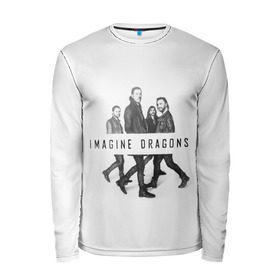 Мужской лонгслив 3D с принтом Группа Imagine Dragons в Рязани, 100% полиэстер | длинные рукава, круглый вырез горловины, полуприлегающий силуэт | Тематика изображения на принте: dragons | imagine | альтернативный | американская | бэн макки | группа | драгонс | дэн платцман | дэн рейнольдс | имеджин | инди | индирок | поп | рок | уэйн сермон | электроник