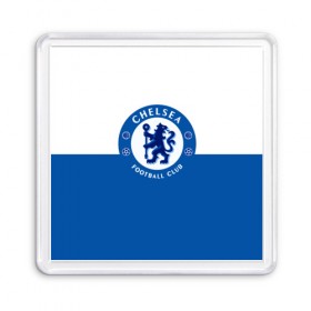 Магнит 55*55 с принтом Chelsea в Рязани, Пластик | Размер: 65*65 мм; Размер печати: 55*55 мм | chelsea | football | soccer | socker | спорт | футбол | футбольный клуб | челси