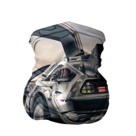 Бандана-труба 3D с принтом DeLorean в Рязани, 100% полиэстер, ткань с особыми свойствами — Activecool | плотность 150‒180 г/м2; хорошо тянется, но сохраняет форму | back to the future | dmc | zero flux given | время | делориан | док | конденсатор потока | марти макфлай | плутоний | путешествия во времени | роберт земекис | фантастика | эммет браун