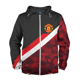 Мужская ветровка 3D с принтом Manchester United Sport Camo в Рязани, 100% полиэстер | подол и капюшон оформлены резинкой с фиксаторами, два кармана без застежек по бокам, один потайной карман на груди | emirates | fc | manchester united | абстракция | геометрия | зож | клуб | линии | манчестер юнайтед | модные | мяч | россии | спорт | спортивные | стиль | тренды | футбол | футбольный клуб | экстрим | эмблема