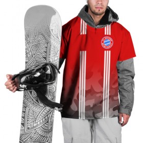 Накидка на куртку 3D с принтом FC Bayern 2018 Original #7 в Рязани, 100% полиэстер |  | bayern | fly fc | бавария | спорт | футбольный клуб