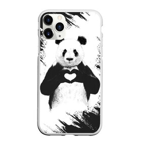 Чехол для iPhone 11 Pro матовый с принтом Panda love в Рязани, Силикон |  | 14 февраля | love | panda | panda love | день святого валентина | любовь | панда