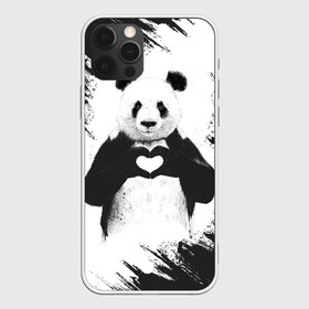 Чехол для iPhone 12 Pro Max с принтом Panda love в Рязани, Силикон |  | 14 февраля | love | panda | panda love | день святого валентина | любовь | панда