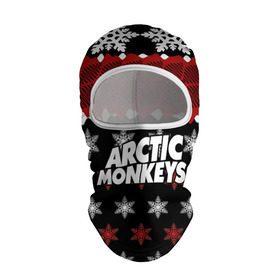 Балаклава 3D с принтом Праздничный Arctic Monkeys в Рязани, 100% полиэстер, ткань с особыми свойствами — Activecool | плотность 150–180 г/м2; хорошо тянется, но при этом сохраняет форму. Закрывает шею, вокруг отверстия для глаз кайма. Единый размер | алекс тёрнер | арктик | арктические мартышки | гаражный | группа | джейми кук | знак | инди рок | красный | м | манкис | музыка | надпись | ник о мэлли | новогодний | новый год | обезьяна