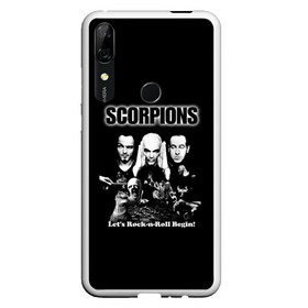 Чехол для Honor P Smart Z с принтом Группа Scorpions в Рязани, Силикон | Область печати: задняя сторона чехла, без боковых панелей | scorpions | группа | скорпионс | хард | хардрок