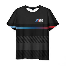 Мужская футболка 3D с принтом BMW brand color в Рязани, 100% полиэфир | прямой крой, круглый вырез горловины, длина до линии бедер | Тематика изображения на принте: bmw | bmw motorsport | bmw performance | carbon | m | motorsport | performance | sport | бмв | карбон | моторспорт | спорт