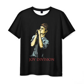 Мужская футболка 3D с принтом Joy Division в Рязани, 100% полиэфир | прямой крой, круглый вырез горловины, длина до линии бедер | division | joy | бернард самнер | восьмидесятых | готик | группа | дарквэйв | джой | дивижн | иэн кёртис | музыка | музыканты | панк | панкрок | питер хук | пост | постпанк | рок | стивен моррис