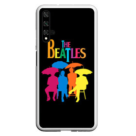 Чехол для Honor 20 с принтом The beatles в Рязани, Силикон | Область печати: задняя сторона чехла, без боковых панелей | Тематика изображения на принте: british | rock | the beatles