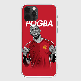 Чехол для iPhone 12 Pro Max с принтом Pogba Manchester United в Рязани, Силикон |  | Тематика изображения на принте: mu | paul | pogba | манчестер юнайтед | мю | погба | форма