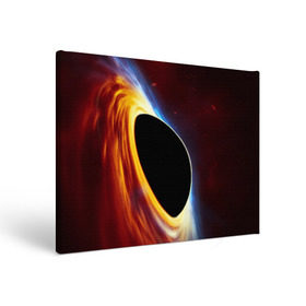 Холст прямоугольный с принтом Black planet в Рязани, 100% ПВХ |  | black hole | planet | space | астрономия | вселенная | звёзды | космос | млечный путь | планета | чёрная дыра