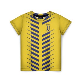 Детская футболка 3D с принтом Juventus 2018 Creative #1 в Рязани, 100% гипоаллергенный полиэфир | прямой крой, круглый вырез горловины, длина до линии бедер, чуть спущенное плечо, ткань немного тянется | 