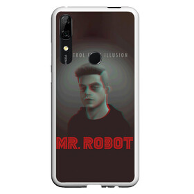 Чехол для Honor P Smart Z с принтом Mr Robot в Рязани, Силикон | Область печати: задняя сторона чехла, без боковых панелей | Тематика изображения на принте: mister robot | mr robot | rami malek | мистер робот | рами малек