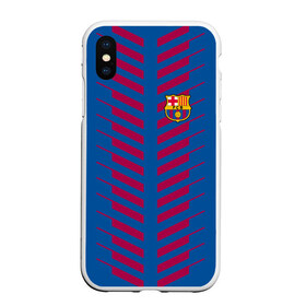 Чехол для iPhone XS Max матовый с принтом FC Barcelona 2018 Creative в Рязани, Силикон | Область печати: задняя сторона чехла, без боковых панелей | fc | fc barcelona | fcb | барселона | мяч | спорт | футбол | футбольный клуб