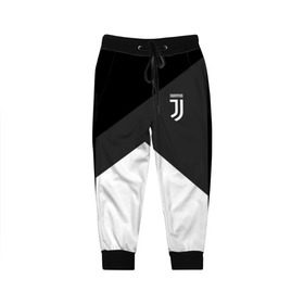 Детские брюки 3D с принтом Juventus 2018 Original #8 в Рязани, 100% полиэстер | манжеты по низу, эластичный пояс регулируется шнурком, по бокам два кармана без застежек, внутренняя часть кармана из мелкой сетки | juventus | спорт | футбол | футбольный клуб | ювентус