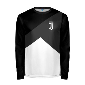 Мужской лонгслив 3D с принтом Juventus 2018 Original #8 в Рязани, 100% полиэстер | длинные рукава, круглый вырез горловины, полуприлегающий силуэт | juventus | спорт | футбол | футбольный клуб | ювентус