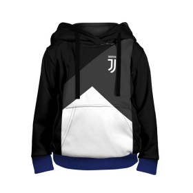 Детская толстовка 3D с принтом Juventus 2018 Original #8 в Рязани, 100% полиэстер | двухслойный капюшон со шнурком для регулировки, мягкие манжеты на рукавах и по низу толстовки, спереди карман-кенгуру с мягким внутренним слоем | juventus | спорт | футбол | футбольный клуб | ювентус