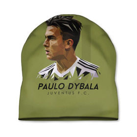 Шапка 3D с принтом Paulo Dybala Juventus FC в Рязани, 100% полиэстер | универсальный размер, печать по всей поверхности изделия | dibala | dybala | juve | juventus | juvi | kit | russia | world cup | бонусная | гостевая | дибала | домашняя | италия | футбол | чемпионат мира | юве | ювентус | юви