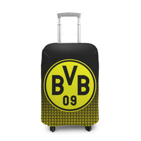 Чехол для чемодана 3D с принтом FC Borussia 2018 Original #1 в Рязани, 86% полиэфир, 14% спандекс | двустороннее нанесение принта, прорези для ручек и колес | боруссия | дортмунд