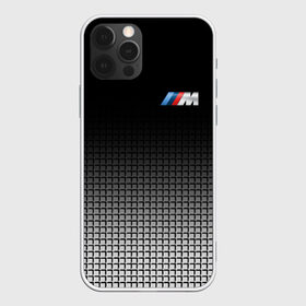 Чехол для iPhone 12 Pro Max с принтом BMW 2018 Black and White III в Рязани, Силикон |  | bmw | автомобильные | бмв