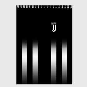 Скетчбук с принтом Juventus 2018 Line в Рязани, 100% бумага
 | 48 листов, плотность листов — 100 г/м2, плотность картонной обложки — 250 г/м2. Листы скреплены сверху удобной пружинной спиралью | Тематика изображения на принте: fc | juventus | спорт | фк | футбол | ювентус