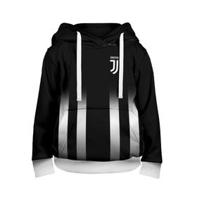 Детская толстовка 3D с принтом Juventus 2018 Line в Рязани, 100% полиэстер | двухслойный капюшон со шнурком для регулировки, мягкие манжеты на рукавах и по низу толстовки, спереди карман-кенгуру с мягким внутренним слоем | fc | juventus | спорт | фк | футбол | ювентус