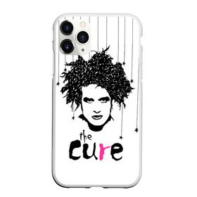 Чехол для iPhone 11 Pro матовый с принтом The Cure в Рязани, Силикон |  | Тематика изображения на принте: robert smith | rock band | the cure | uk | британия | роберт смит | рок группа