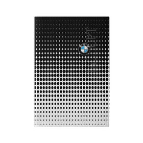 Обложка для паспорта матовая кожа с принтом BMW 2018 Black and White IV в Рязани, натуральная матовая кожа | размер 19,3 х 13,7 см; прозрачные пластиковые крепления | Тематика изображения на принте: bmw | автомобильные | бмв | машины