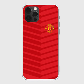 Чехол для iPhone 12 Pro Max с принтом Manchester United 2018 Reverse в Рязани, Силикон |  | Тематика изображения на принте: emirates | fc | manchester united | геометрия | манчестер юнайтед | спорт | футбол | футбольный клуб | эмблема