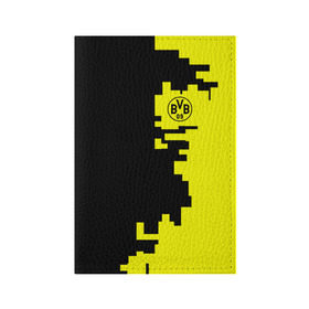 Обложка для паспорта матовая кожа с принтом Borussia 2018 Geometry Sport в Рязани, натуральная матовая кожа | размер 19,3 х 13,7 см; прозрачные пластиковые крепления | Тематика изображения на принте: боруссия | дортмунд