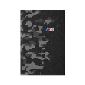 Обложка для паспорта матовая кожа с принтом BMW 2018 Grey M Sport в Рязани, натуральная матовая кожа | размер 19,3 х 13,7 см; прозрачные пластиковые крепления | bmw | автомобильные | бмв | машины