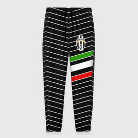 Мужские брюки 3D с принтом Juventus 2018 Италия в Рязани, 100% полиэстер | манжеты по низу, эластичный пояс регулируется шнурком, по бокам два кармана без застежек, внутренняя часть кармана из мелкой сетки | fc | juventus | спорт | спортивные | фк | футбол | ювентус