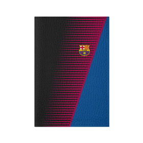 Обложка для паспорта матовая кожа с принтом FC Barca 2018 Creative uniform в Рязани, натуральная матовая кожа | размер 19,3 х 13,7 см; прозрачные пластиковые крепления | Тематика изображения на принте: fc | fc barcelona | fcb | барселона | спорт | спортивные | фк | футбол | футбольный клуб