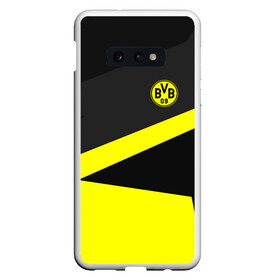 Чехол для Samsung S10E с принтом Borussia 2018 Geometry Sport в Рязани, Силикон | Область печати: задняя сторона чехла, без боковых панелей | Тематика изображения на принте: fc |  borussia dortmund | боруссия | спорт | спортивные | фк | футбол | футбольный клуб