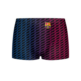 Мужские трусы 3D с принтом FC Barca 2018 Creative uniform в Рязани, 50% хлопок, 50% полиэстер | классическая посадка, на поясе мягкая тканевая резинка | Тематика изображения на принте: fc | fc barcelona | fcb | барселона | спорт | спортивные | фк | футбол | футбольный клуб