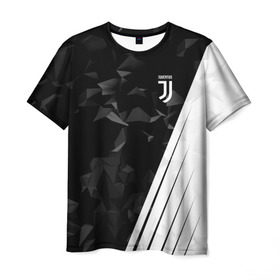 Мужская футболка 3D с принтом Juventus 2018 Abstract в Рязани, 100% полиэфир | прямой крой, круглый вырез горловины, длина до линии бедер | fly emirates | juventus | ronaldo | клуб | линии | мода | модные | мяч | реал мадрид | спорт | спортивные | стиль | футбол | футбольный клуб | экстрим | эмблема | ювентус